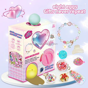 女の子ドレスアップジュエリーブラインドボックスクリエイティブ子供用サプライズ卵自動売機ミステリーボックスおもちゃ子供用ギフト楽しい卵おもちゃ