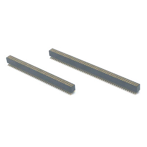 2x7ピンコネクタ1.27mmダブル列ラウンドピンヘッダーオスH1.9ソケット90ディップヘッダー & ワイヤーハウジングピンヘッダーコネクタ - Product Image 5