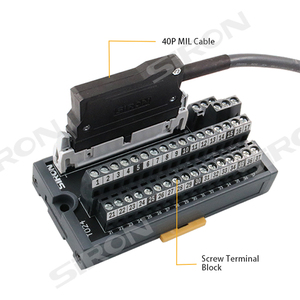 40PIN入出力小型電気コネクタ電気DINレール取り付け端子台 - Product Image 5