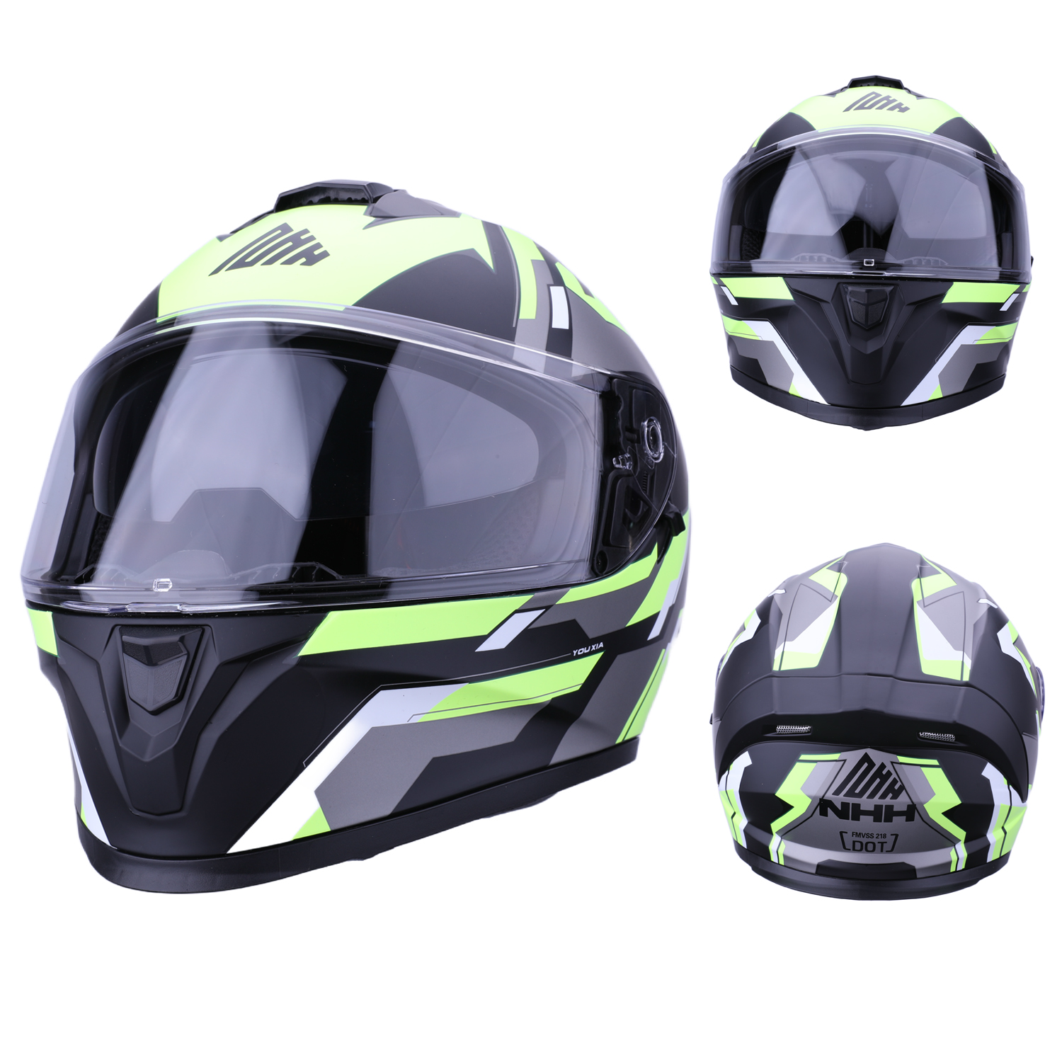 Noir Mat / Vert Néon Ranger