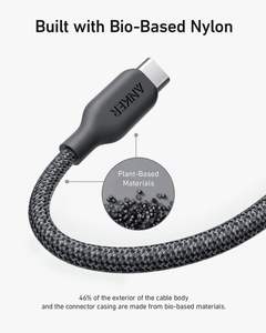 Anker สาย544 240W USB C TO USB C CABLE 6 FT สายชาร์จแบบไบโอ-braided USB C ที่ชาร์จเร็วสำหรับ MacBook Pro iPad Pro - Product Image 2
