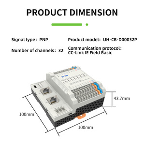 Wholesale Price 32 Digital Output Remote IO Module CC-Link IE <strong>Field</strong> Basic Plc <strong>Programming</strong> Controller - Product Image 2