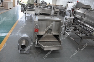 Máquina desgranadora de granos de cacao tostado, pelador para romper la piel del cacao, máquina para quitar la cáscara de granos de cacao de separación media - Product Image 4