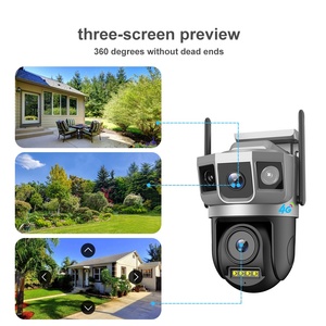 Noston 4G Smart Camera impermeabile di visione notturna di rete Monitor bidirezionale Audio citofono 4MP telecomando di rilevamento del movimento di allarme - Product Image 5
