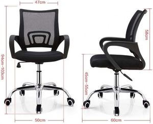 Modern Rotating Office Chair Gaming Ergonomic, <strong>Computer</strong> Ergonomically Adjustable Rotating Gray <strong>Computer</strong> Chair/ - Product Image 5