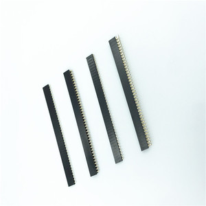 2.54mm DUAL ROW หัวหญิง s/t H = 8.5 PCB กับ polarizing Bump 2*2P-2*40P - Product Image 6