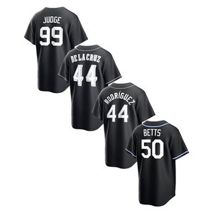 2025 đèn ra màu đen khâu Áo bóng chày Mỹ 99 Thẩm phán 17 shohei ohtani 5 Freeman 27 <span class=keywords><strong>Jose</strong></span> altuve 23 tatis JR - Product Image 6