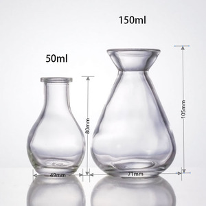 Sang Trọng Bowling Bóng Hình Dạng Hổ Phách Khuếch Tán Chai Vòng 50Ml 150Ml Rỗng Hương Thơm Khuếch Tán Chai - Product Image 4