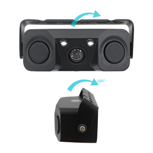 3 in 1 Vehicle <strong>Backup</strong> <strong>Camera</strong> Video Parking Sensor Car Reverse <strong>Backup</strong> Rear View <strong>Camera</strong> <strong>with</strong> 2 Radar Detector Sensor - Product Image 2