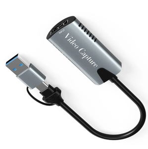 2 in 1 Video HDMI a USB 3.0 Audio scheda di acquisizione Video Live videoregistratore per computer portatile e macchina fotografica e trasmissione in diretta - Product Image 1