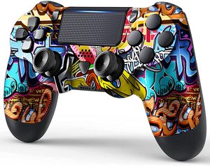 Replacement Wireless <strong>Controller</strong> for <strong>PS4</strong> Gamepad with Vibration Turbo Compatible with Playstation 4/Pro/Slim/PC - Product Image 3