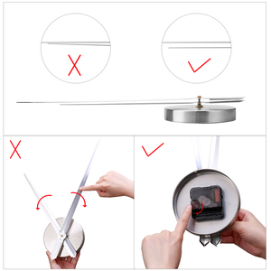 Grande orologio da parete 3d minimalista lancette meccanismo al quarzo movimento orologio da parete parti di ricambio orologio lungo lancette Horloge