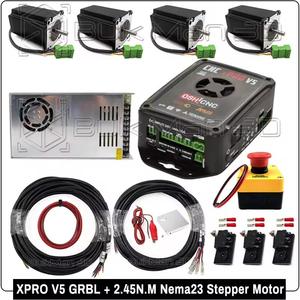 20% de descuento BulkMan3D El más nuevo V2.2 WorkUltra CNC Kit completo XPROV5 GRBL System 2.45N. M Motores de bucle abierto Grabador de 4 ejes para enrutador de madera - Product Image 2