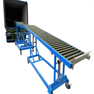 Transportador de rodillos de descarga por gravedad expandible flexible telescópico para logística contenedor de descarga Suelto - Product Image 1