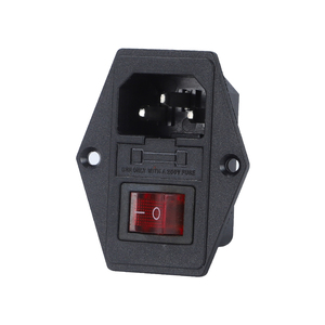 ซ็อกเก็ต AC-01 16A 250V พร้อมฟิวส์และแผงซ็อกเก็ตไฟฟ้ากระแสสลับ - Product Image 4