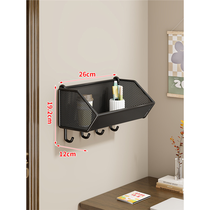 Black single-layer small hook style