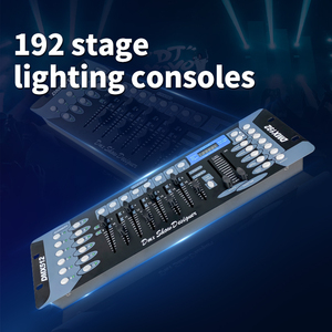 220V DMX 512 palco Console di illuminazione manuale 192 canale DMX luce Controller per Party DJ discoteca Night Club 4 canali di uscita 6A - Product Image 2