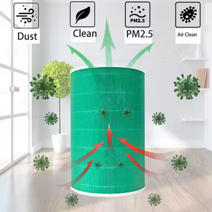 Huixi ไส้กรองแบบตลับสำหรับเครื่องฟอกอากาศ Xiaomi Mijia4Pro ใช้งานกลางแจ้งตัวกรอง HEPA ถังแก๊ส/ไฟฟ้า - Product Image 3