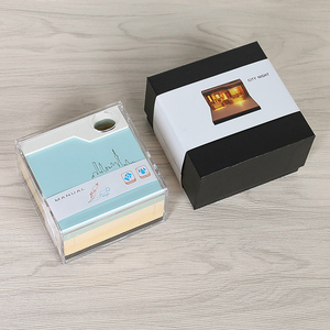 Bloc de notas 3D personalizado Sticky Note City Night Building Note Pad Juego de papelería para la escuela Oficina Cumpleaños Regalo de Navidad para amigo - Product Image 6
