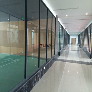 Muro Divisorio modulare Frameless Singolo Parete Divisoria di Vetro - Product Image 3
