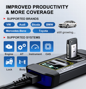 Launch X431 Xprog 3 XPROG3 431 X <strong>PROG</strong> 3 Advanced Immobilizer <strong>Key</strong> <strong>Programmer</strong> Black OBD2 Machine X-PRO3 Powerful Diagnostic Tool - Product Image 5