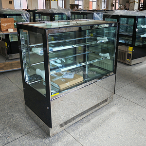 1200mm vuông bánh thủy tinh hiển thị trường hợp tủ lạnh nhà bếp thiết bị bánh ngọt trưng bày - Product Image 3
