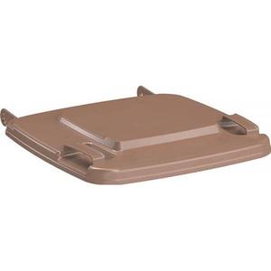 SULO 120L Large Blue PE Lid Waste <strong>Container</strong> HDPE <strong>Built</strong>-<strong>In</strong> Open Top <strong>Garbage</strong> Bin for Outdoor Use Induction Structure Recyclable - Product Image 1