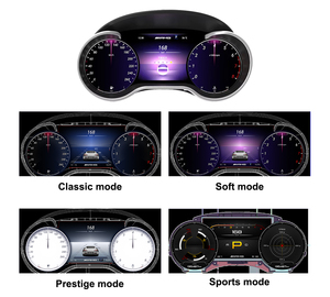 Krando 12.3'' Digital Instrument Cluster for Mercedes <strong>Benz</strong> <strong>ML</strong>/GL W164 X164 2005-2011 Speedometer Virtual Cockpit Multimedia