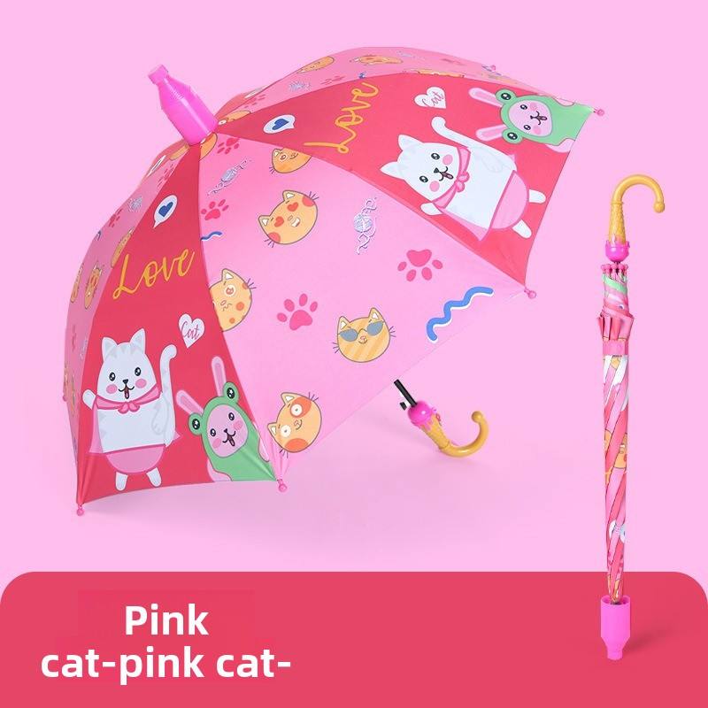 Chat rose (grande taille) Rose