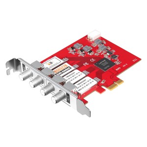 TBS6522Hマルチスタンダードクワッド (2SAT2Ter/ケーブル) チューナーPCI-Eカードは、IPTV OTTストリーミング用の無料DVBTVチャンネルを受信します - Product Image 3