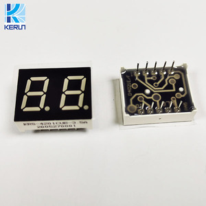 0,4 дюймов красного цвета 2-значный 7-сегментный дисплей модуль - Product Image 4