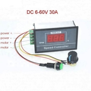 DCリデューサー6V12V24V36V60 DCモーター/モーターガバナー速度設定テーブル