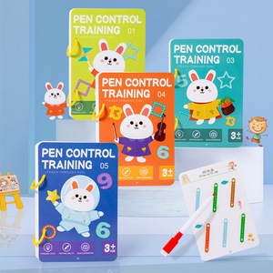 Children's Early Education Control Pen Training Erase Fun Entry <strong>Basic</strong> Calligraphy and Pen Exercise <strong>Book</strong> - Product Image 3