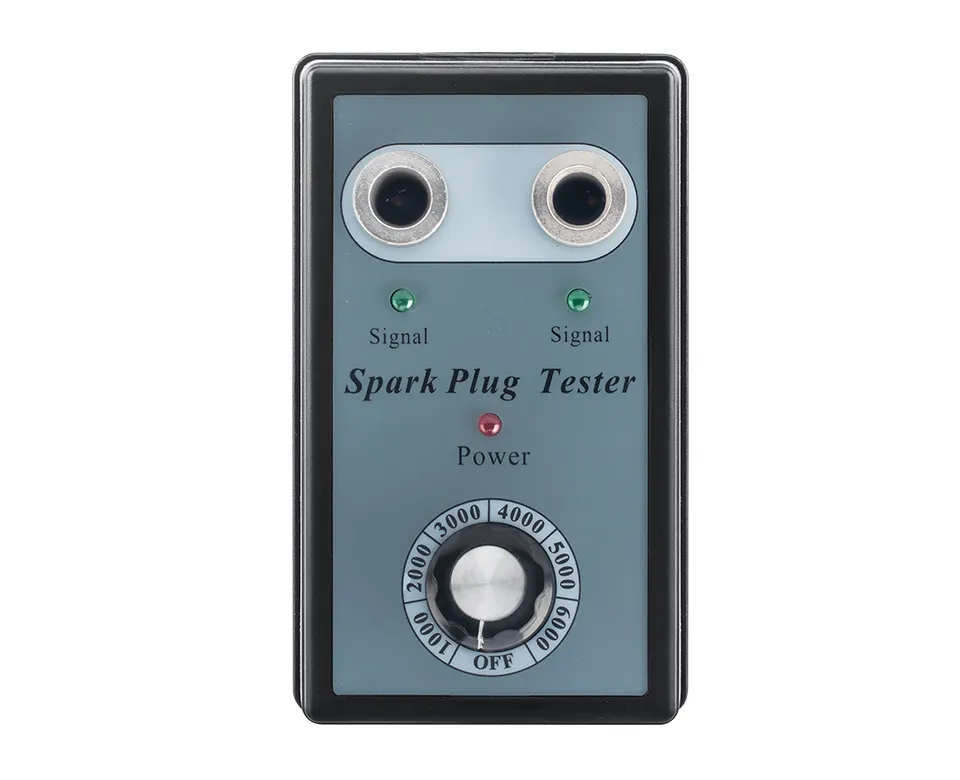 New Dual Hole 1.1CM Car Spark Plug Tester Auto motriz With EU Plug Ignition Plug Analyzer Diagnostic Auto Tool Detector