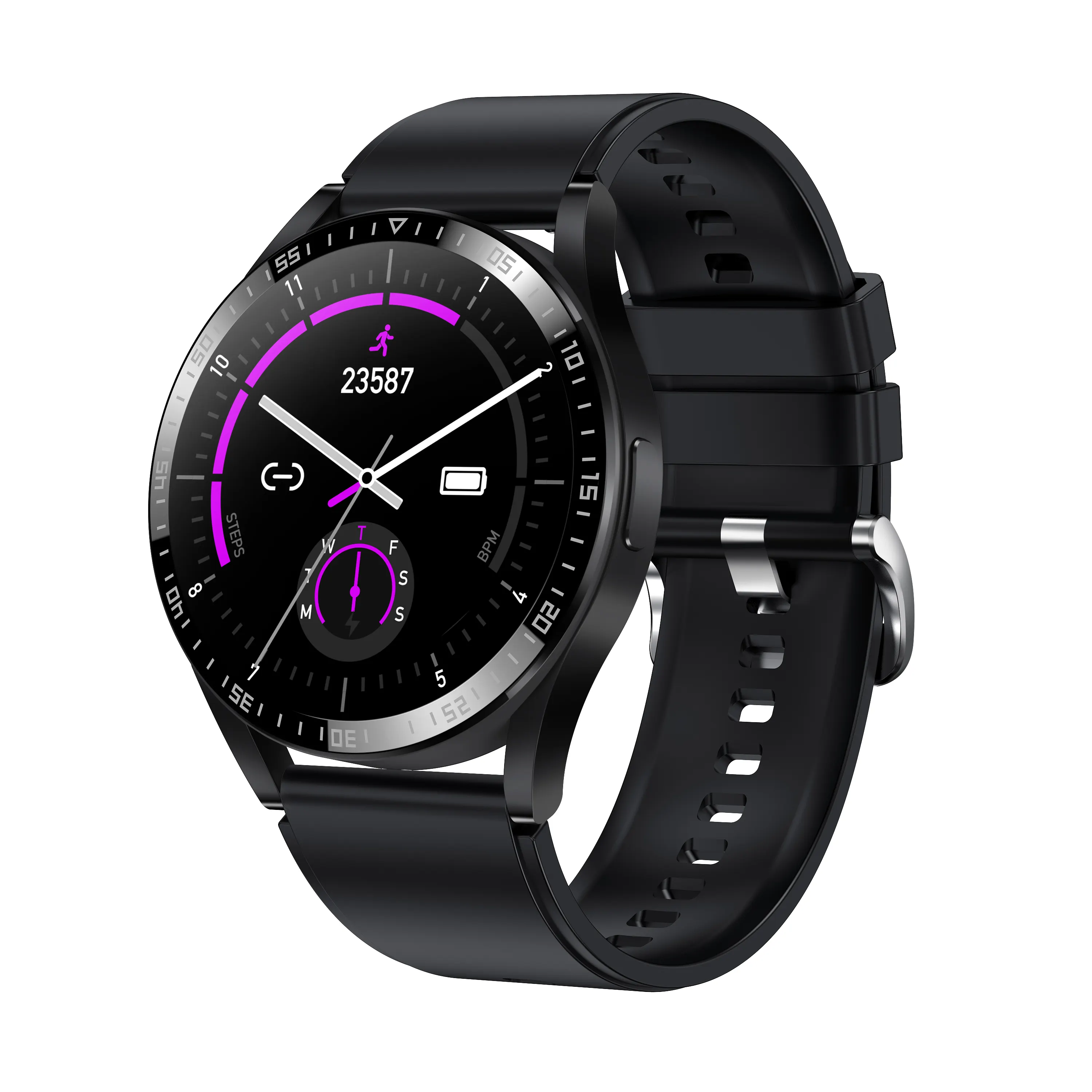 Cacgo k35 özelleştirilmiş saat yüzleri Bt arayarak müzik akıllı saatler 360mAh büyük pil kadın fizyolojik K27 K22 Smartwatch