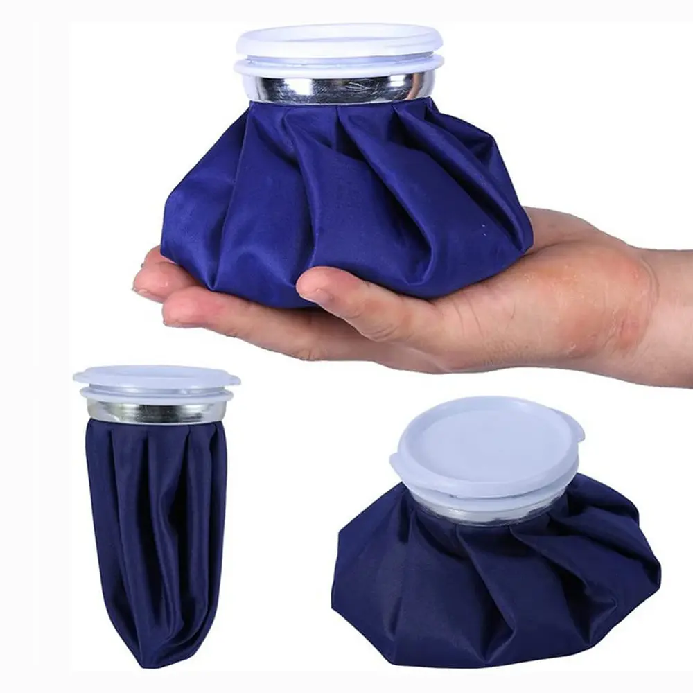 Bolsa de refrigeración personalizada reutilizable terapia médica bolsa de hielo bolsa de refrigeración de tela bolsa caliente y fría
