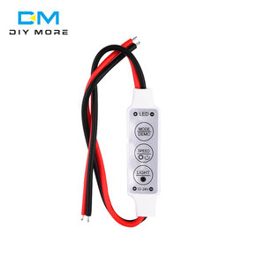 Mini 3 Tasten Dimmer Controller 12V für einfarbige 5050 3528 LED-Licht leiste - Product Image 2