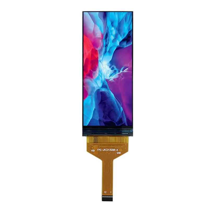 Shenzhen fabrika 3.13 inç IPS 379x960 çözünürlük ekran TFT LCD