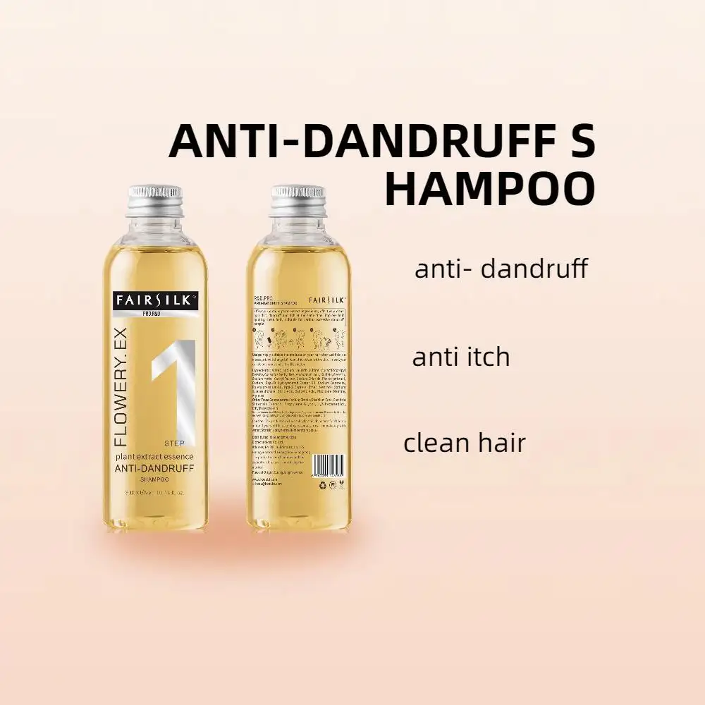 Moins de quantité shampooing antipelliculaire soin des cheveux anti-démangeaison après shampooing nettoyage soin du cuir chevelu marque privée