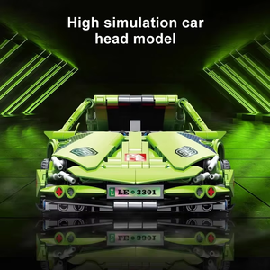 Tùy Chỉnh Trẻ Em Trò Chơi Nhựa Thể Thao Xe Xây Dựng Khối Gạch Bộ Trẻ Em Giáo Dục Đồ Chơi Xe Xây Dựng Khối Xe - Product Image 4