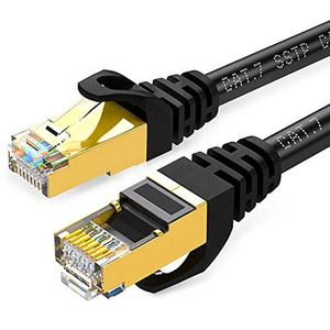 UTP Sftp CAT6 23AWG 24Awg 100% filo di rame nudo CAT 6a cavo Patch in rame puro Ethernet RJ45 cavo di rete per Computer Lan - Product Image 1