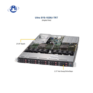 Supermicro SuperServer 1029U-TRT Profundidad corta 1u Intel Xeon 28 Core Dual Socket P ECC RDIMM LRDIMM Gpu Rack Server - Product Image 5