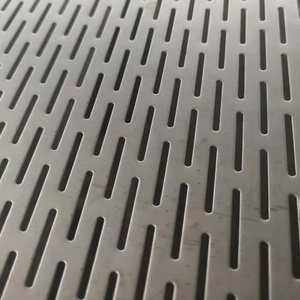 0.5mm Stainless Steel Perforated Metal Mesh Perforated Sheet with <strong>Oblong</strong> <strong>Hole</strong> for Decorative or Interior Design - Product Image 5