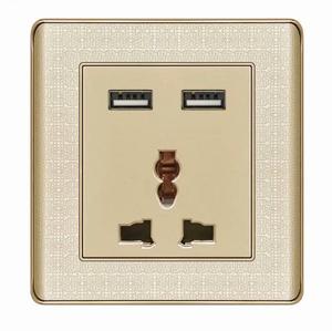 Enchufe universal multifunción, toma de corriente con puerto usb