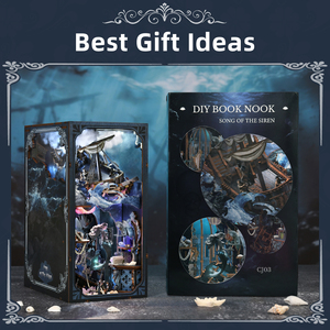 كتاب Minicity Nook Kit ، لغز خشبي ثلاثي الأبعاد للبالغين في سن المراهقة (أغنية صفارات الإنذار) - Product Image 6