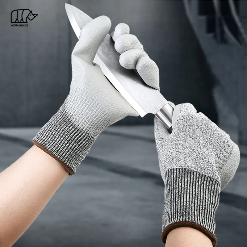 Food Grade Cut Beständig Handschuhe, Küche Messer Klinge Proof Anti-cut Sicherheit Schutz Level 5 Anti Geschnitten Handschuhe