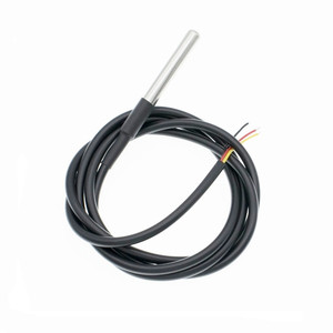 DS18B20 Módulo sensor de temperatura totalmente impermeable Sonda de termómetro digital + módulo con cable