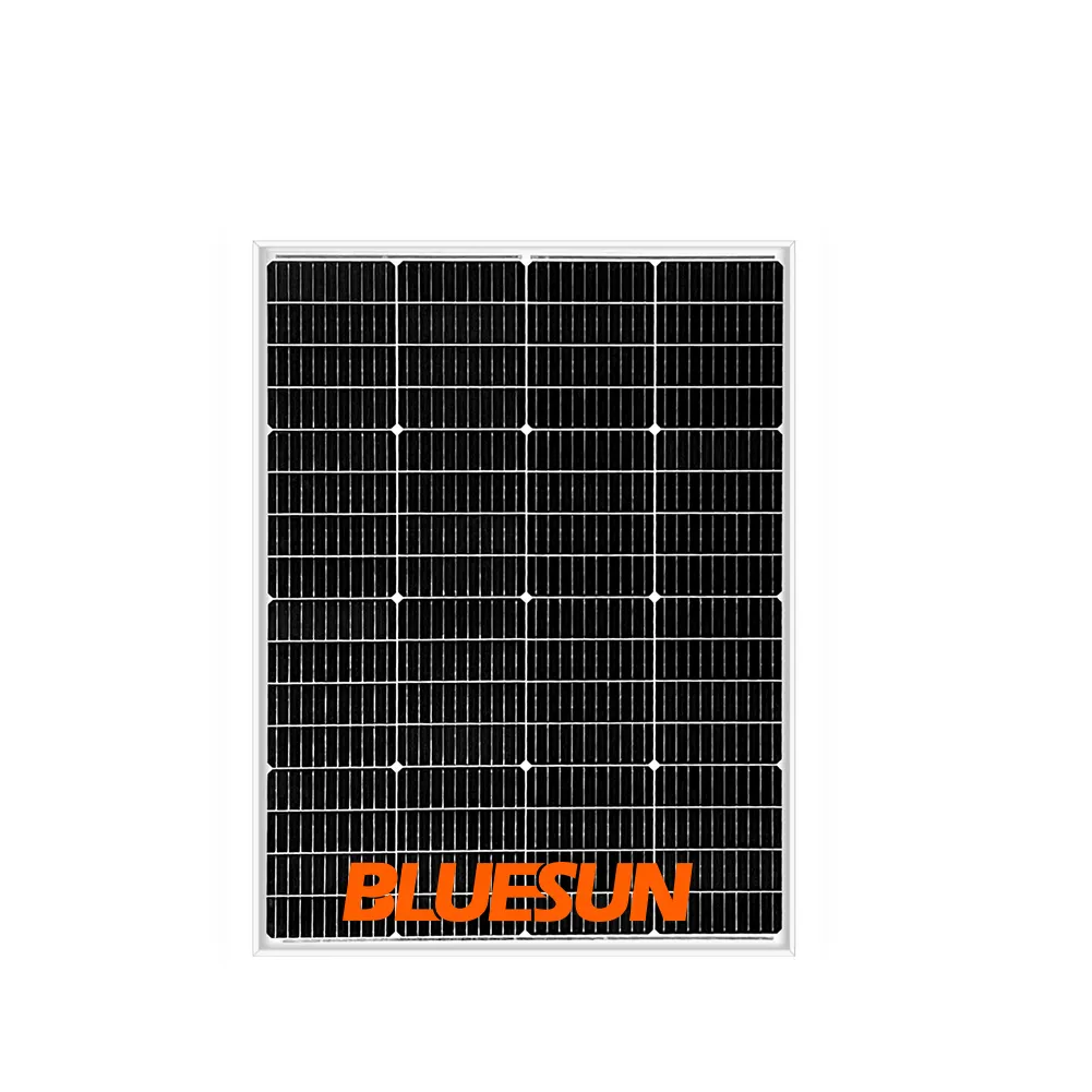 छोटे सौर पैनल यूरोपीय संघ स्टॉक 20w 70w 80w 120w 150w सबसे अच्छा सौर पैनलों में विश्व Bluesun