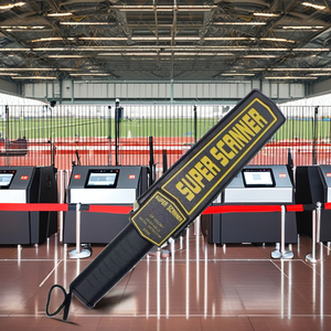 スーパースキャン金属探知機高感度ボディ検索機セキュリティ用ボディスキャナー金属探知機 - Product Image 4
