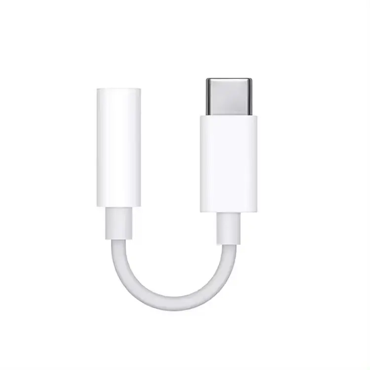 Appl telefon için USB-C ila 3.5mm adaptör kulaklık kablosu 15 Pro Max Samsung Xiaomi tipi C ses dönüştürücü aksesuarları